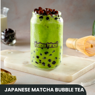 JAPANESE MATCHA BUBBLE TEA