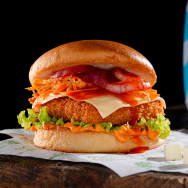 Korean Honey Sriracha
                        Paneer Burger