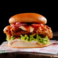 Mango Habanero Chicken Burger