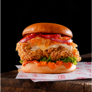 Double Tender Chicken Burger