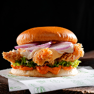 DOUBLE TENDER CHICKEN BURGER