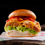 HONEY MUSTARD CHICKEN BURGER