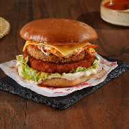 VEGGIE BREAKFAST BURGER